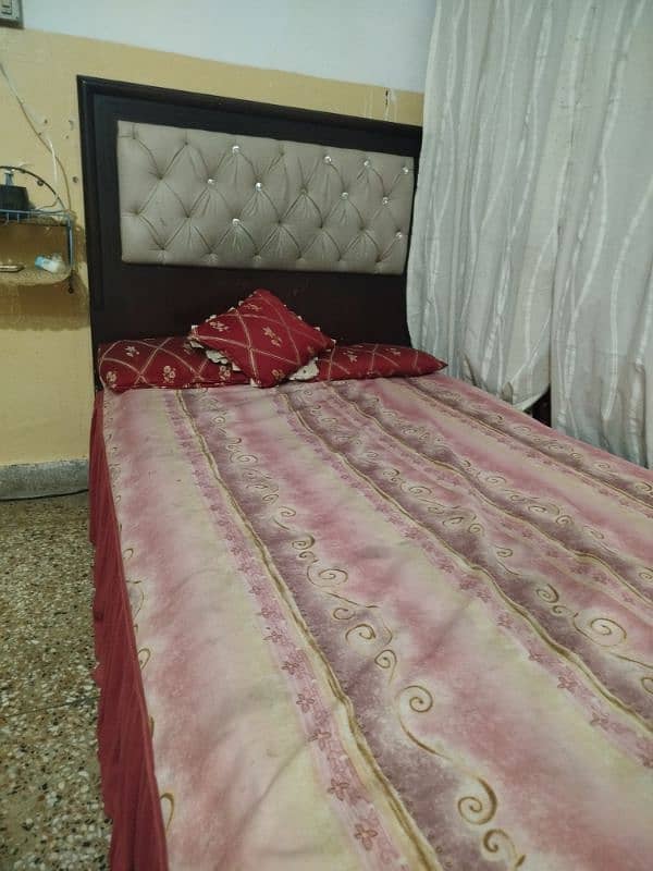 single bed with mattress 2