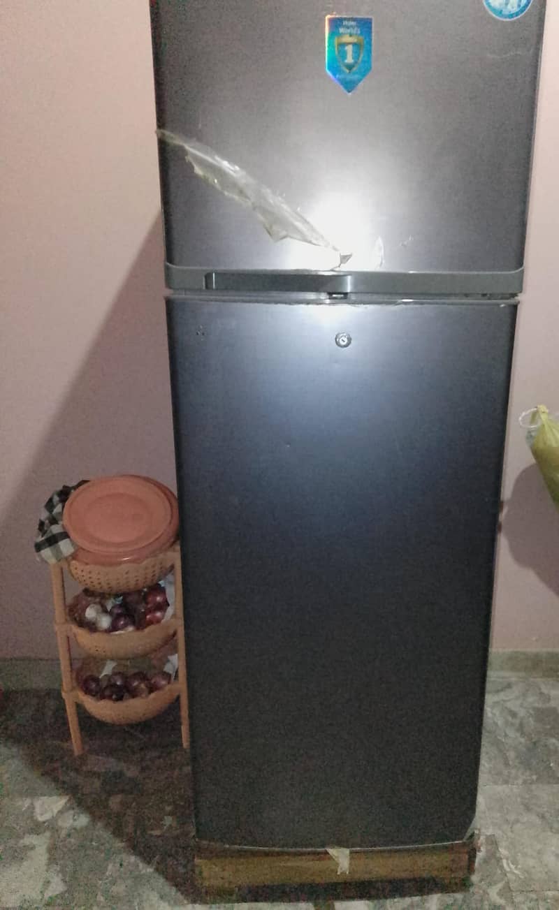 Haier Refrigerator HRF-355 Metallic Grey 1