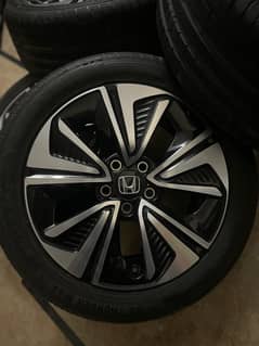 Rs turbo rims for Honda civic