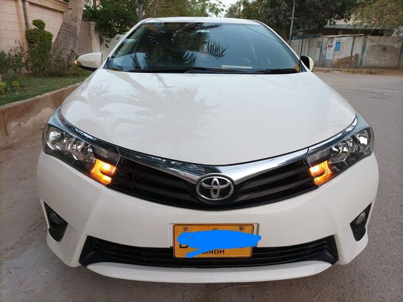 Toyota Corolla GLI 2016 original condition manual 11