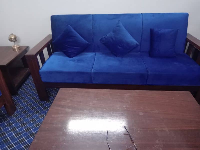 7 , and 5 seater pure sheeshsm wood sofa for sale 1