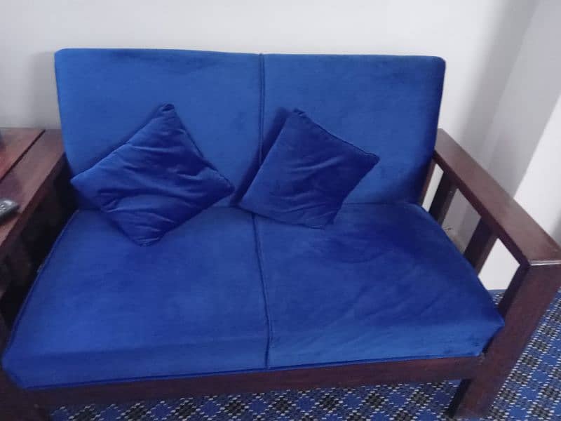 7 , and 5 seater pure sheeshsm wood sofa for sale 2