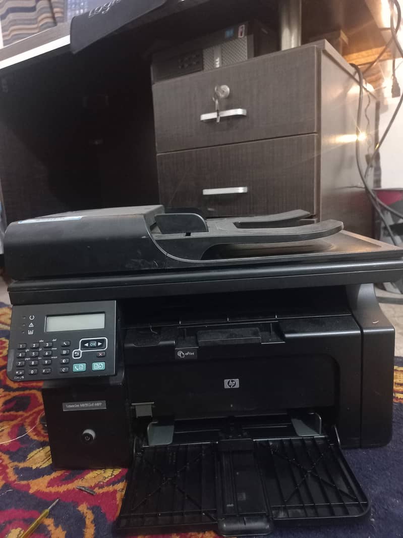 Printer Hp laser Jet Black m1212nf mfx 03063131746 3