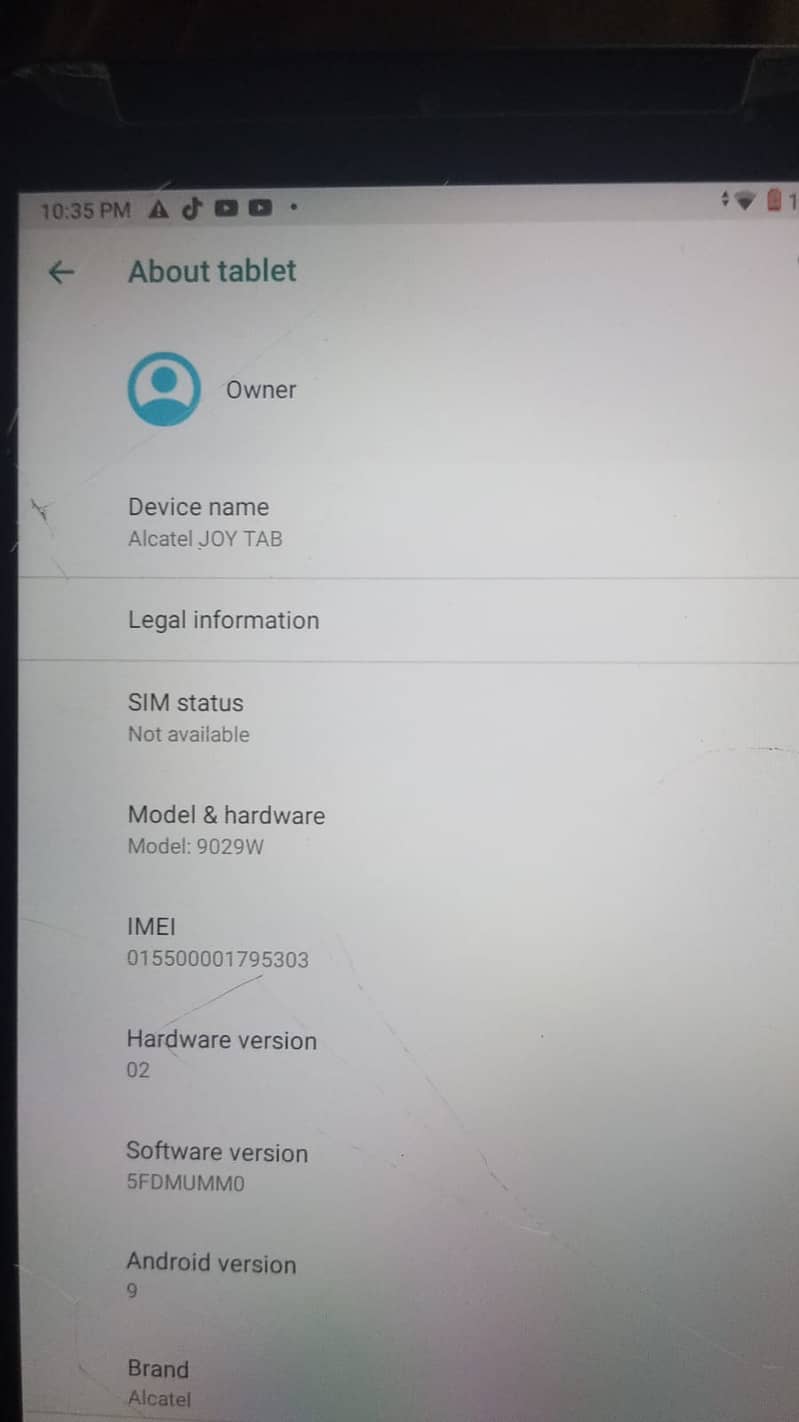 Tablet urgent sale need money 5