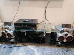 Onkyo Amplifier and Aiwa Speakers