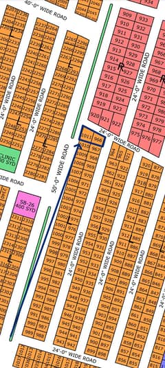 CORNER PLOT SALE IN NORTH TOWN RESIDENCY PHASE 1 GOLD BLOCK