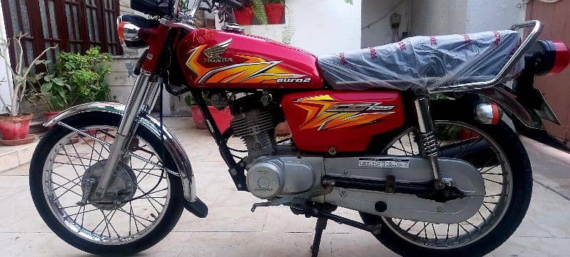 Honda CG125 Punjab Number 2