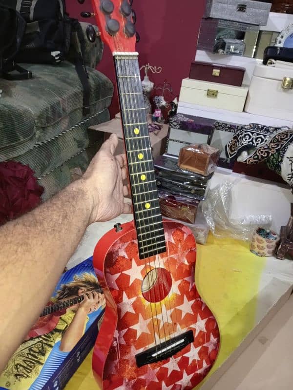 guitar plastic body like new 0