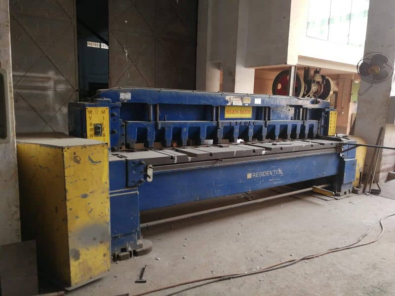 shearing & bending machine ,power and hydraulic press , generator 0