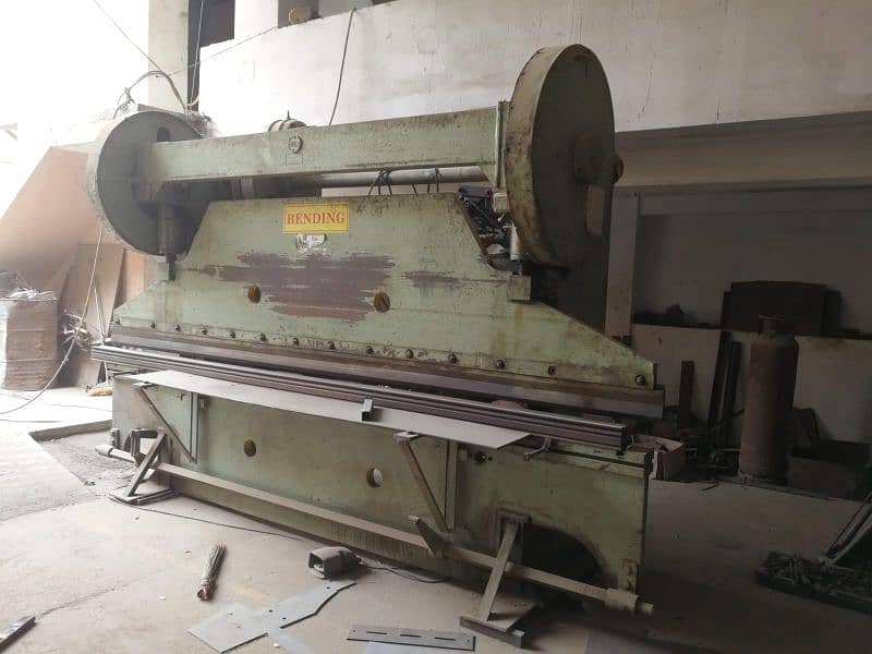 shearing & bending machine ,power and hydraulic press , generator 1