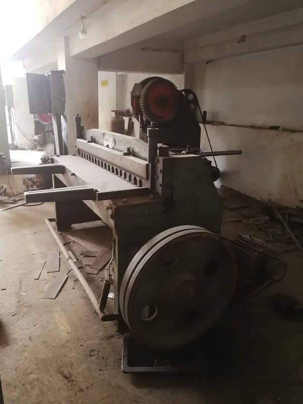 shearing & bending machine ,power and hydraulic press , generator 2