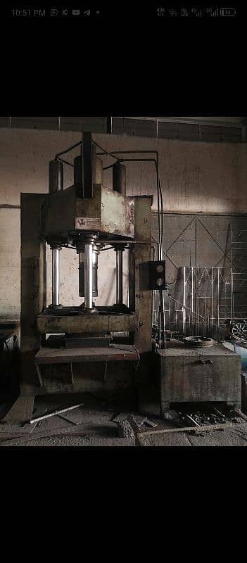 shearing & bending machine ,power and hydraulic press , generator 3