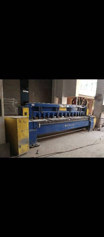 shearing & bending machine ,power and hydraulic press , generator 5