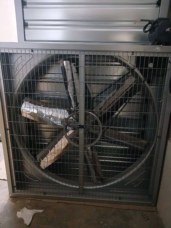 industrial blower exasut fan ventilation Duckt work , 2