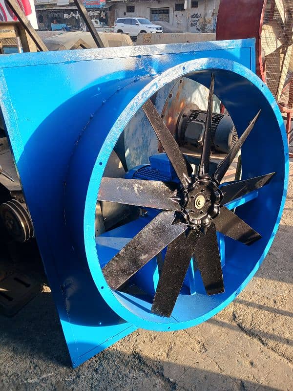 industrial blower exasut fan ventilation Duckt work , 8