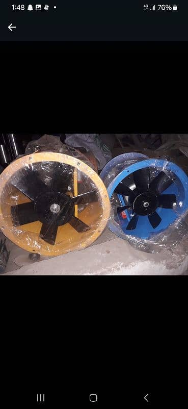 industrial blower exasut fan ventilation Duckt work , 13