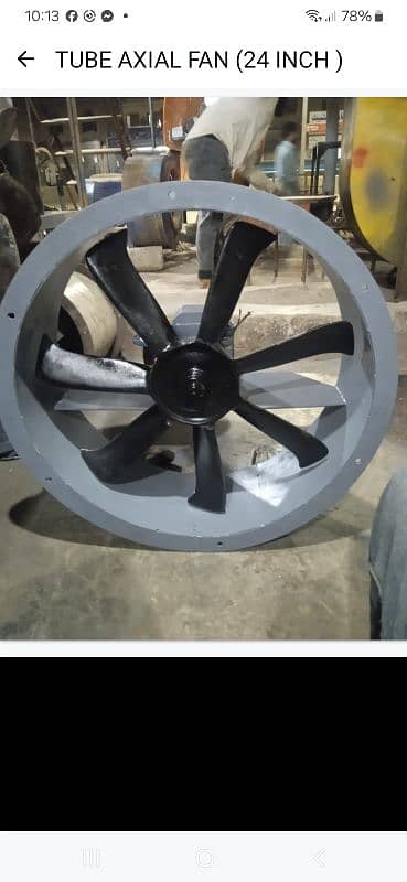 industrial blower exasut fan ventilation Duckt work , 14