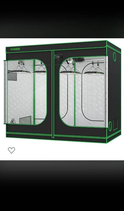 Grow tent 4'x8' 48"x96"x80" 0