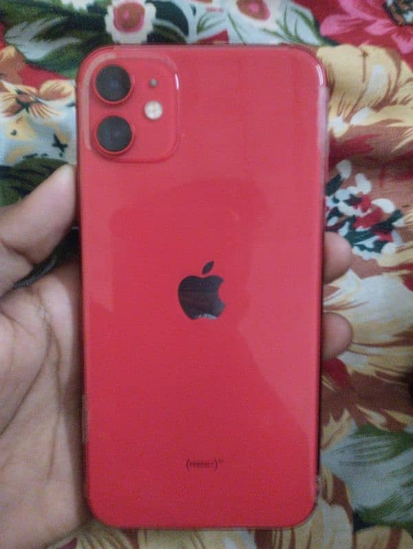 Iphone 11. . 64gb,,,, Red color. . . F. . Unlock 0