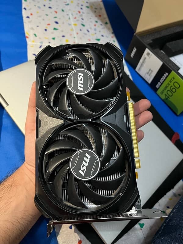 New msi Geforce RTX 4060 graphics card 2