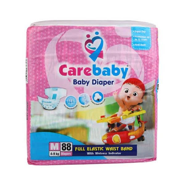 Care Baby Diaper Mega Pack Medium Size 3 (88 pcs) 0