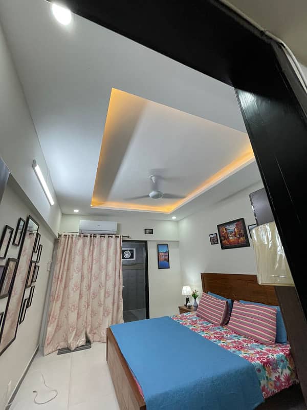 E-11 Capital Residence 1 Bed Furnished Apartment Available for Rent. 1