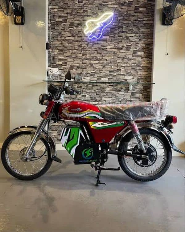 PakZon PE-70D Electric Bike with DRY GEL BATTERIES | Ahsan Autos 1