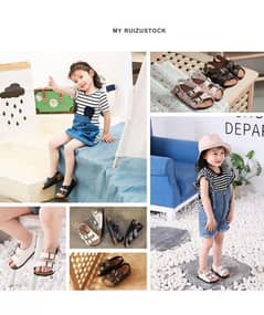 kids Cork Sandals breking ships from overseas