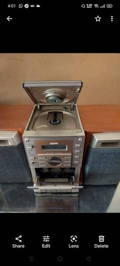 tape recorder + CD player