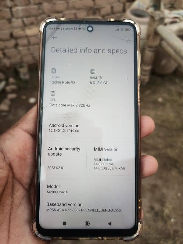 Redmi note 9s change possible he 2