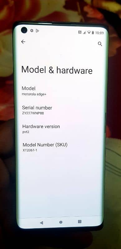 Motorola edge +5g  12/256 PTA official 1