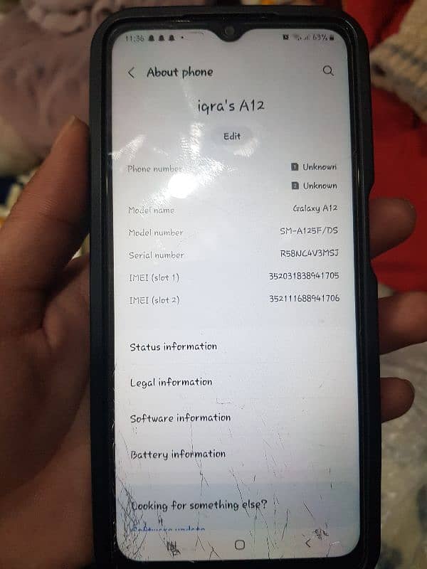 Samsung A12 Pta approved 0