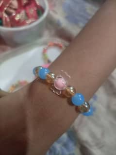 bracelet for girls made with glass Beads