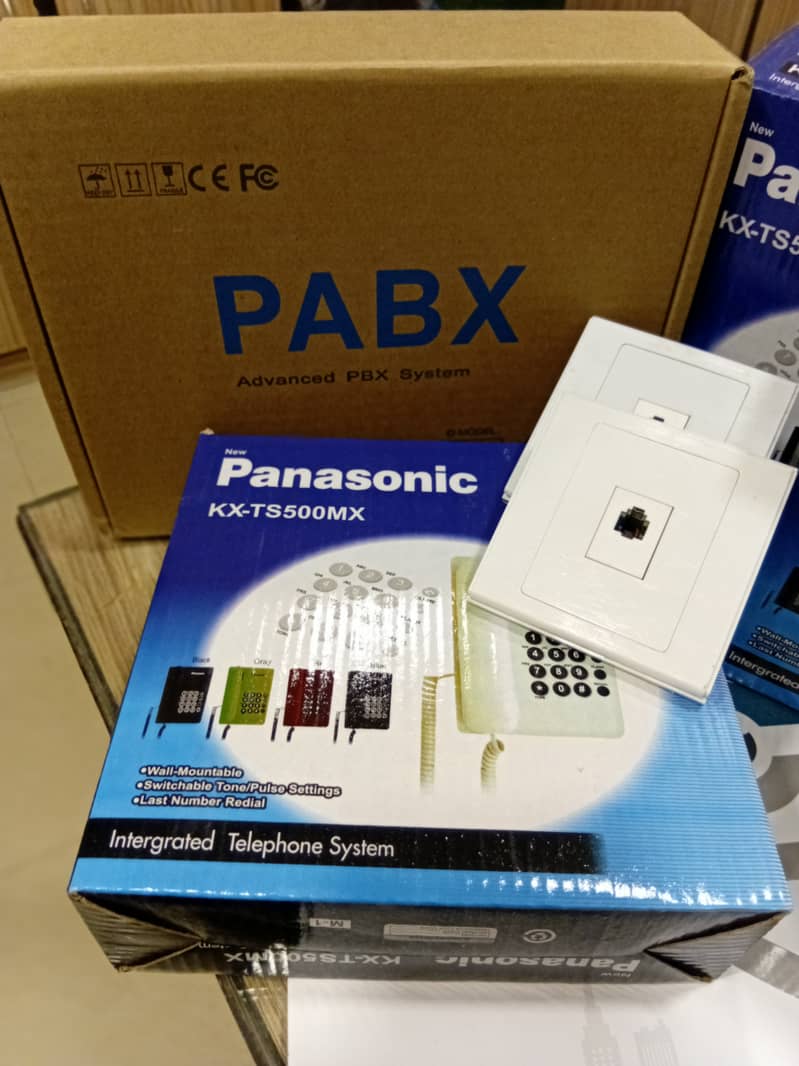 4-Lines Telephone Intercom PABX System with Installation Services 5