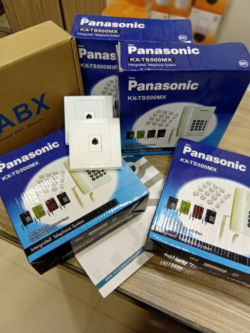 4-Lines Telephone Intercom PABX System with Installation Services 10