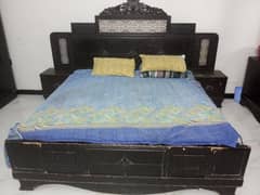 bed and dressing for sale without mattress