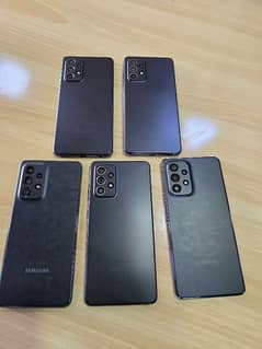 Galaxy A52, A53 dual sim, S21 ultra 10/10 brandnew condition.