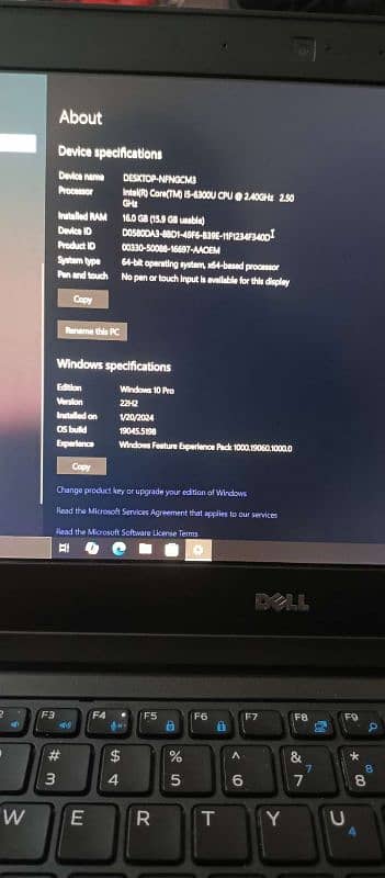 Dell letitude E5370 16/512 i5-6th gen 0