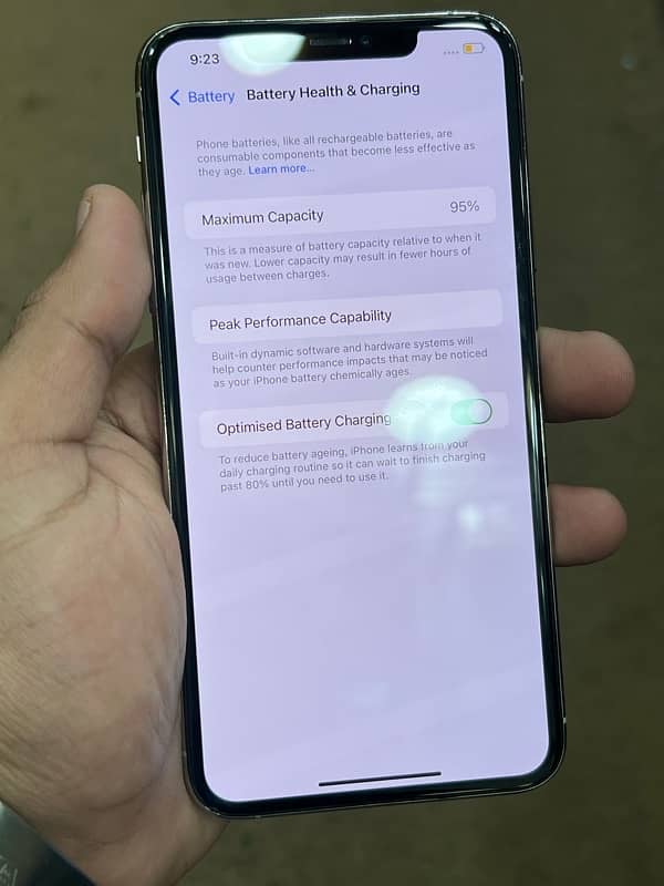 iphone 11 pro max 95 battery health 5