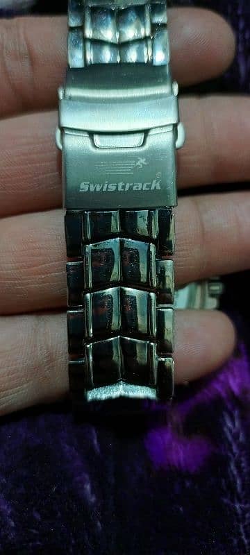 swistrack watch for men, Unique and shine able, neat and clean 2