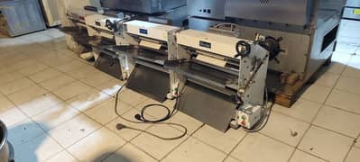 dough roller imported fresh import avail pizza oven fast food machiner