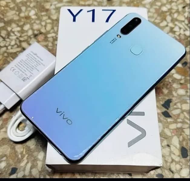 vivo y17 4/128 gb dual sim with complete box all ok 0