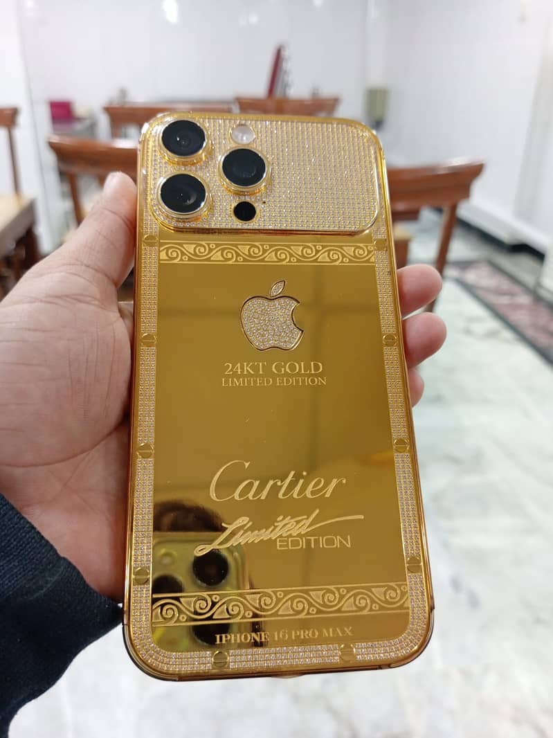 Apple iPhone 16 Pro Max (Limited Gold Edition) 11