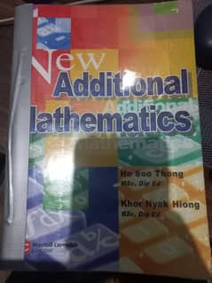 NEW ADD MATHS BOOK olevel