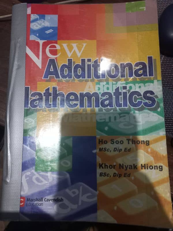 NEW ADD MATHS BOOK olevel 0