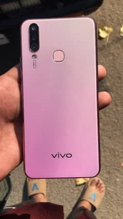 vivo Y17 with box 8/256 10/10 lush push