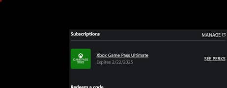 XBOX GAMEPASS-1MONTH