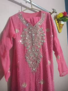 wedding fancy complete dress size medium visible price