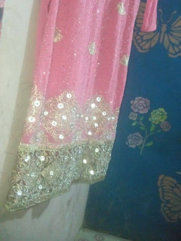 wedding fancy complete dress size medium visible price 5