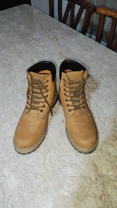 Camel Yellow PURE LEATHER Boots